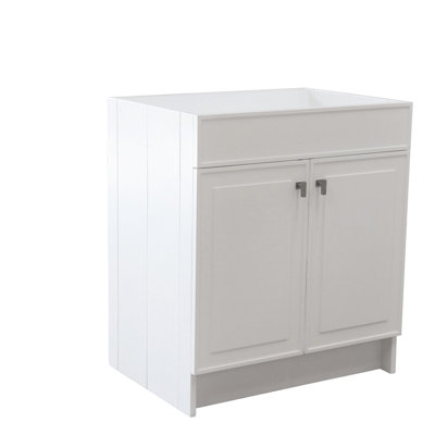SmartFold 30'' Single Bathroom Vanity Base Only in White