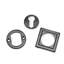 Concealed, Square Euro Escutcheon Door Accessory-56209916