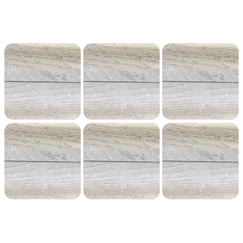 Sous-verres Pimpernel Driftwood 4 po x 4 po