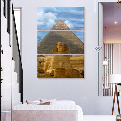Masam Sphinx And Pyramid In Giza