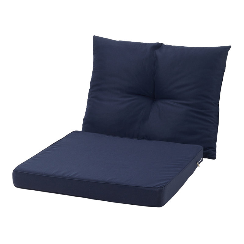 Outdoor Sofa Seat / Back Cushion, Blue