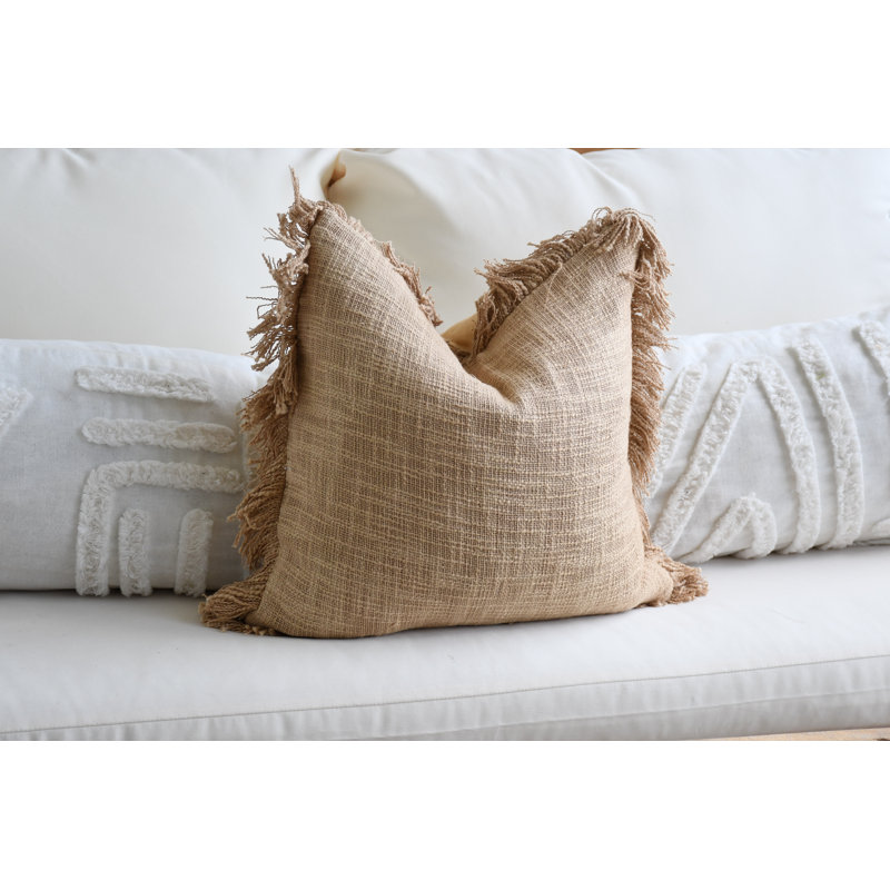 Neutral Throw 3 Pillow Cover Set