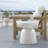 Avellino Finished Concrete Indoor/Outdoor End Table-626486592