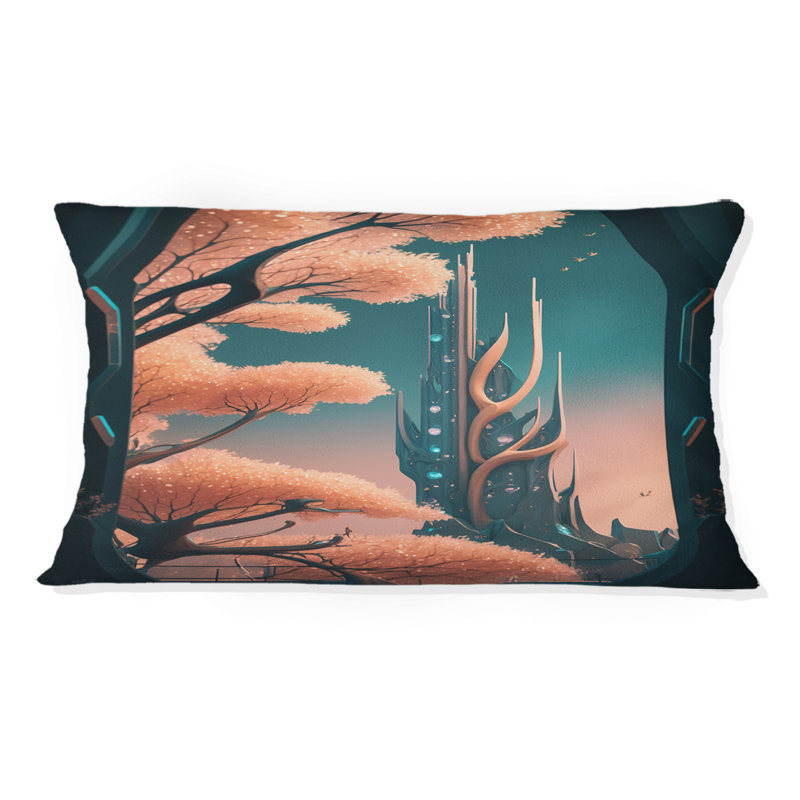 Coussin Futuristic Designs I - Monuments