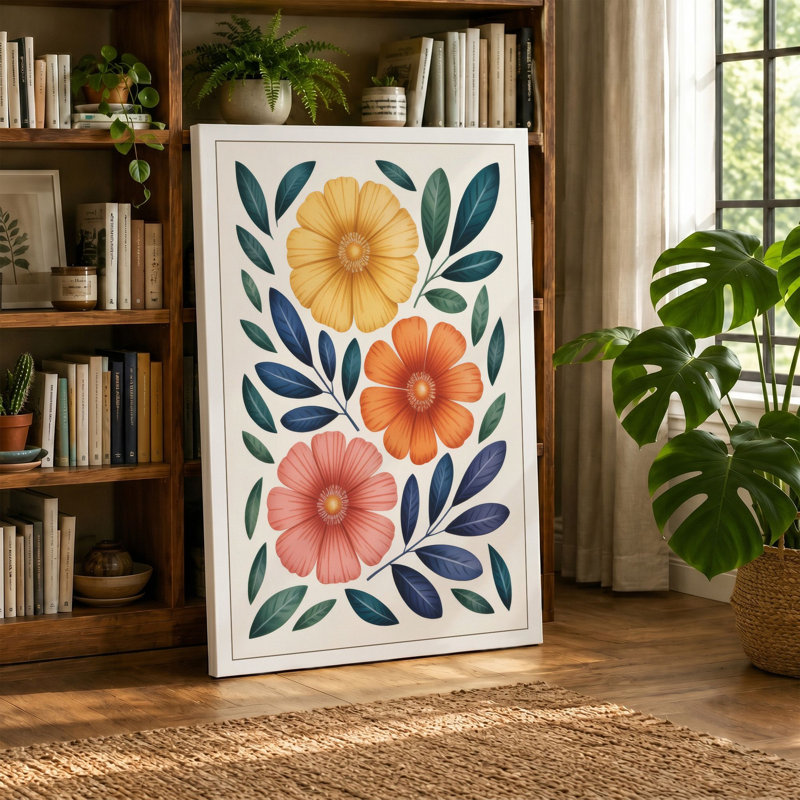 Print, 36x24 - 91.4 x 61.0 cm, Teal Border