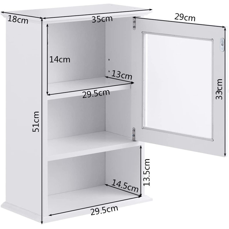 Beerman Wall Bathroom Cabinet