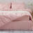 Bedsure Full Burgundy Pintuck Bed-in-a-Bag - Mineral Blue Pinch Pleat Comforter Set with Sheets, Pillowcases & Shams (Set of 7)-105523230-105523226