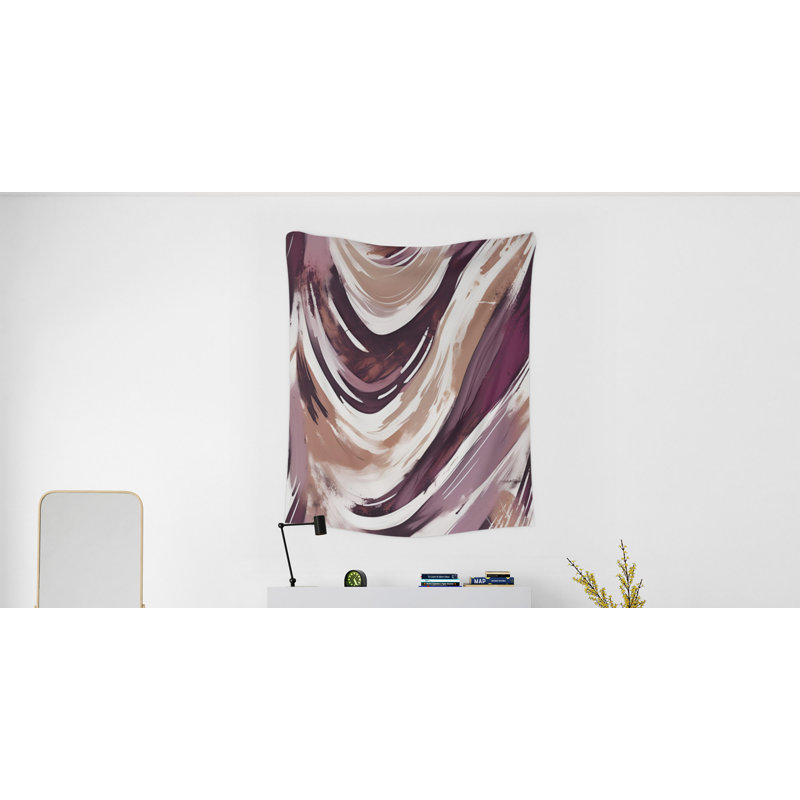 Tapisserie murale, H 60 po x l 51 po x P 0,5 po