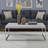 Coffee Table with Open Base Light Oak Table Modern Chrome Coffee Table