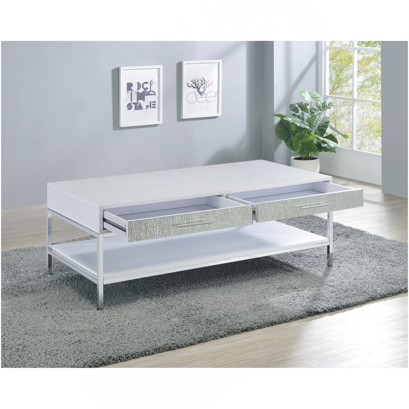 Mirage - Table basse - Blanc