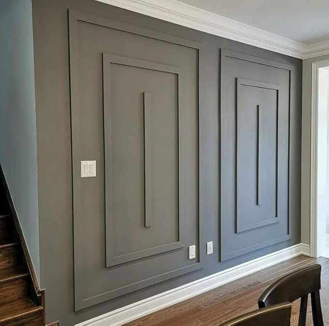 Flat Design Wall Molding All Edges precut