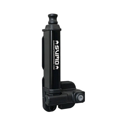 Lockey USA Black Aluminum Post Cap for Gates