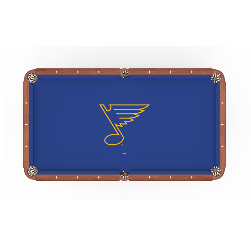 Chiffon pour table de billard NHL, 96 po, St. Louis Blues