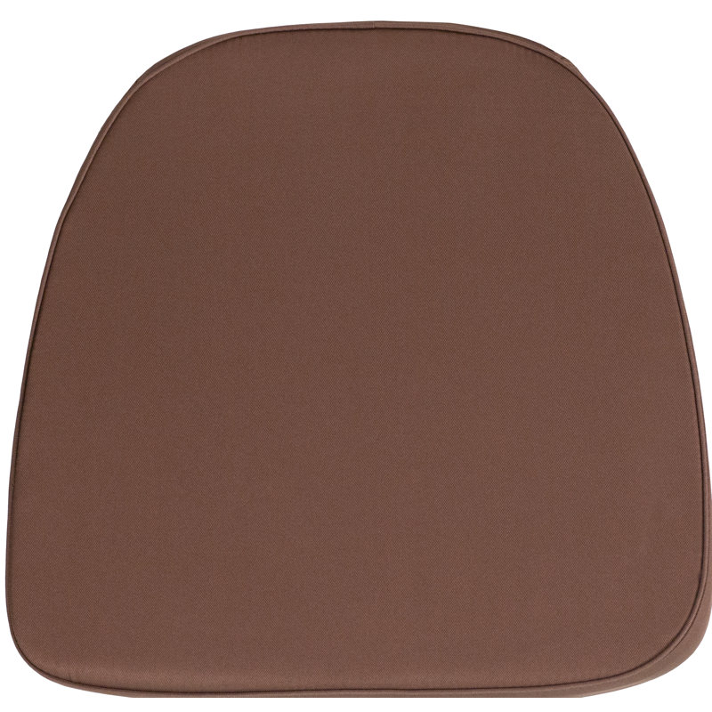 Coussin de chaise en tissu 2Soft Chiavari, Brun
