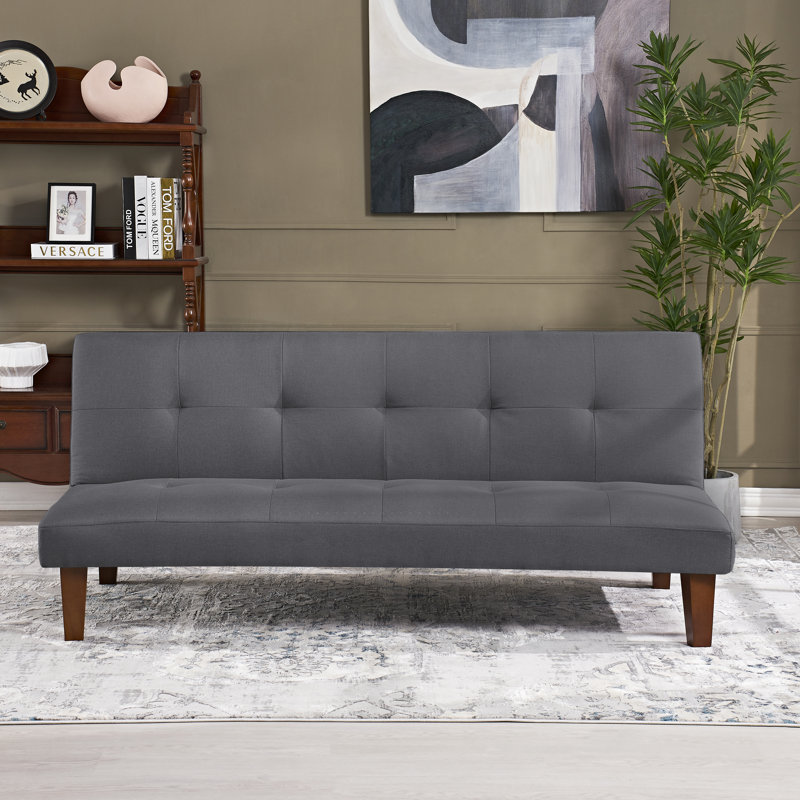 Canapé-lit Cherwell, Polyester gris