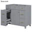 Base de meuble-lavabo simple Cimarr 35,41 po-409088436