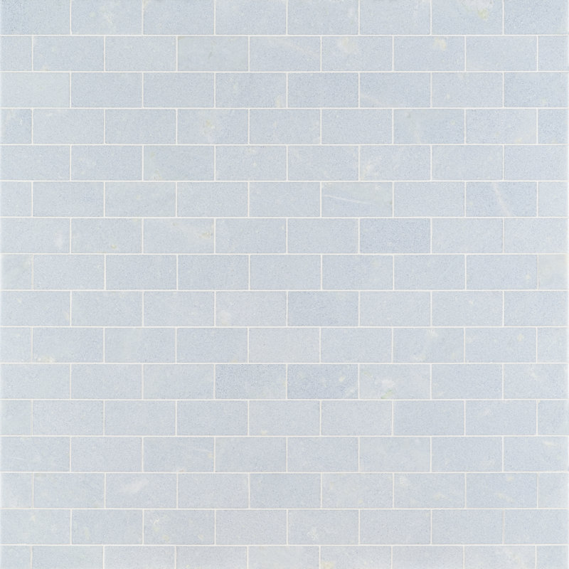 Raven 3" x 6" Polished Marble Subway Floor and Wall Tile (4 Sq. Ft. / Case)