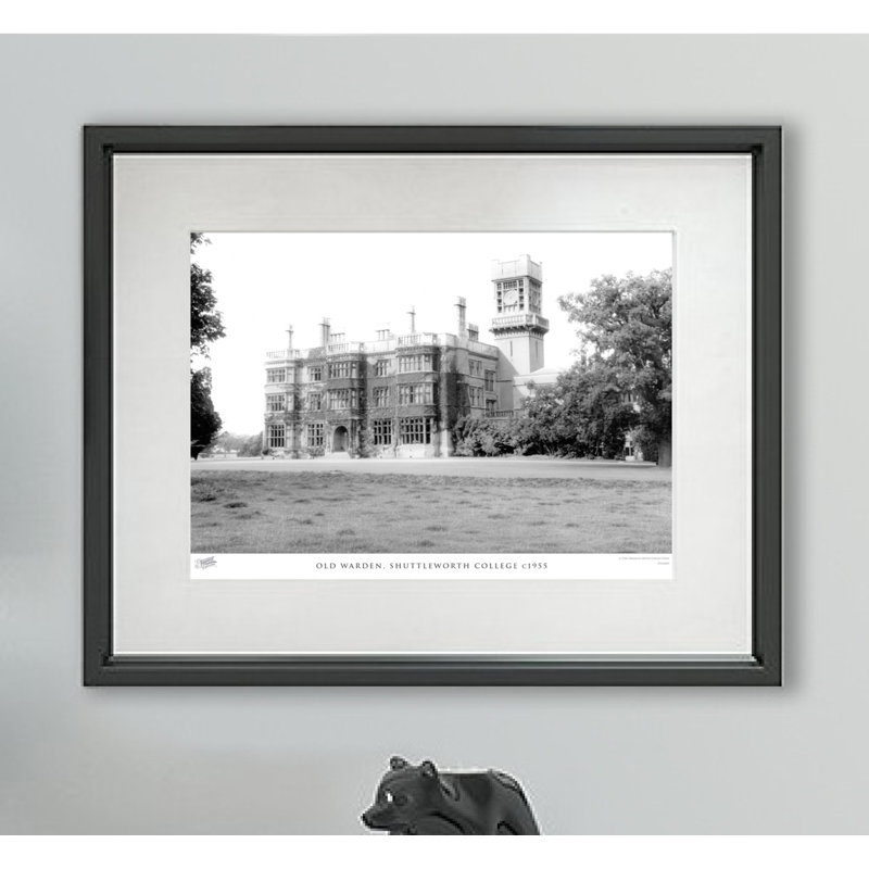 Old Warden, Shuttleworth College C1955 - Single Picture Frame Print, 40cm H X 50cm W x 2cm D
