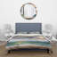 Baleine flottant dans le ciel - ensemble de housse de couette Children Art - microfibre de polyester-66389913