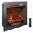 28 Inch Infrared Electric Fireplace With Removable Trim Kit Insert, Touch Panel Home Decor Heater, Smokeless Firebox With Fire Crackling Sound-307517075