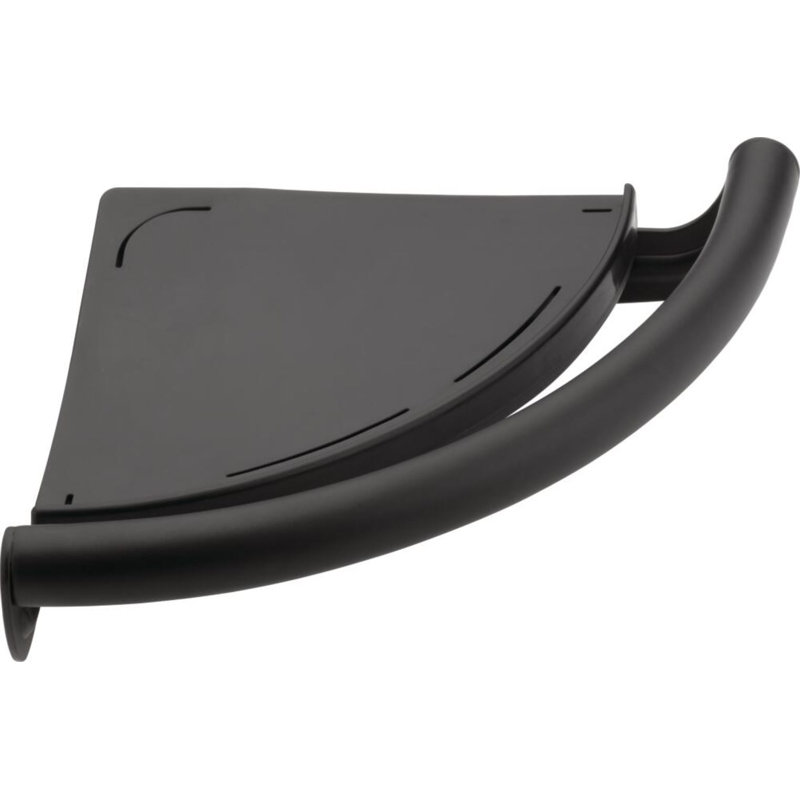 Bath Safety 8.75" Grab Bar, Matte Black
