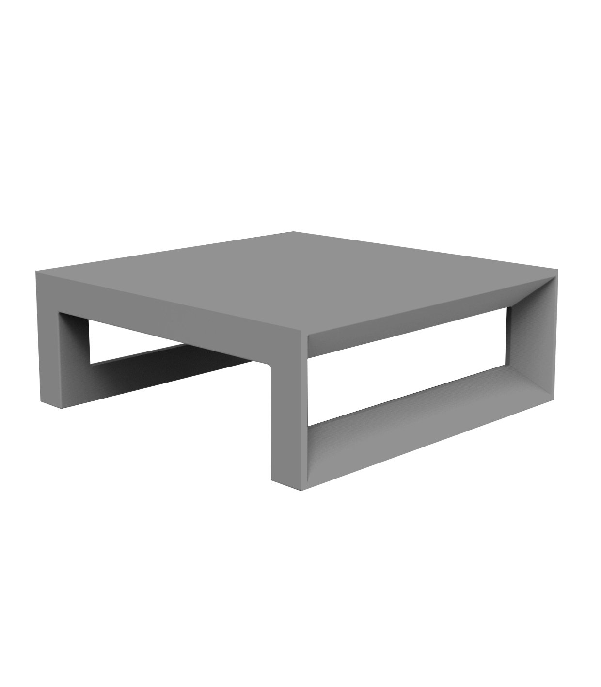 Frame 24" Coffee Table, Steel