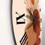 Abstrait feuille de palmier tropical et jolie fille - horloge murale moderne-60327171