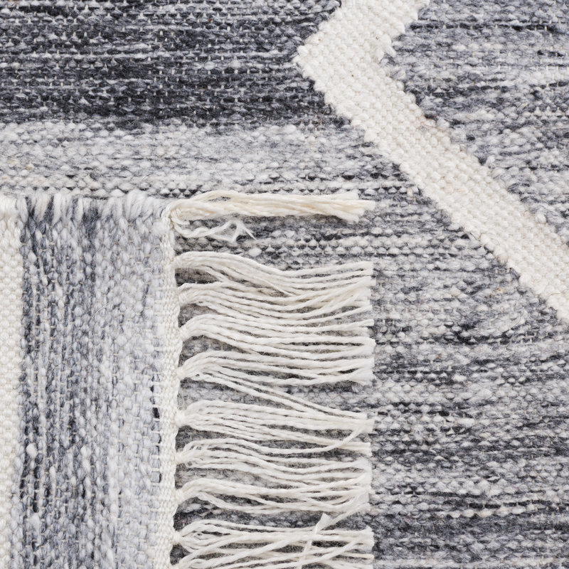 Kilim Flat Weave Polpropylene Southwestern Rug, Rectangle 5' x 8'