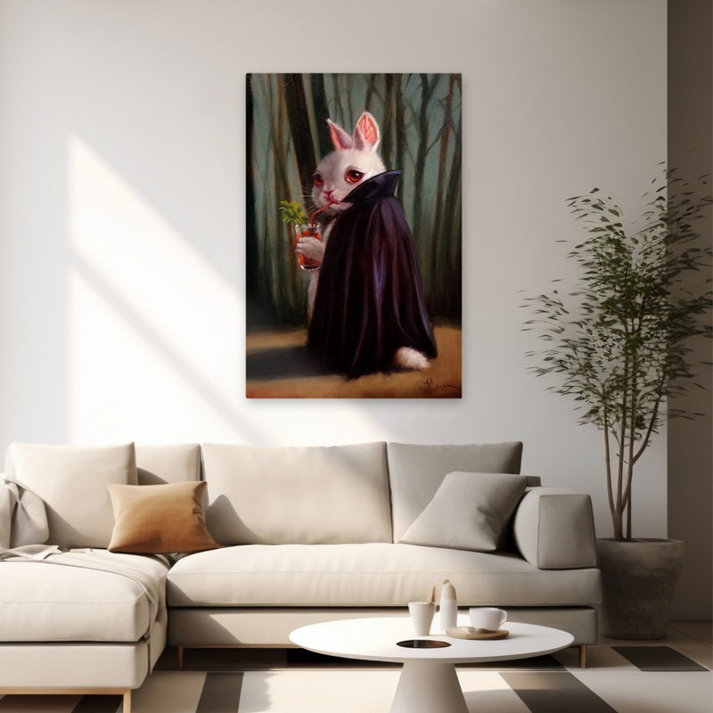 «Bewitching Hour» - enfants, animaux, surréalisme urbain et pop, humour, H 60 po x l 40 po