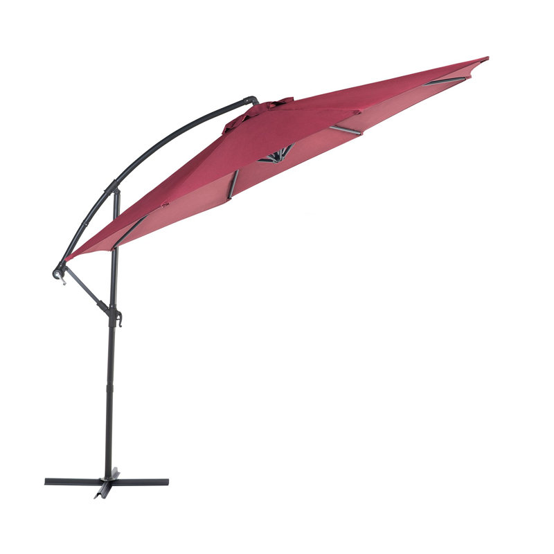 Ranie 300cm Cantilever Parasol, Burgundy