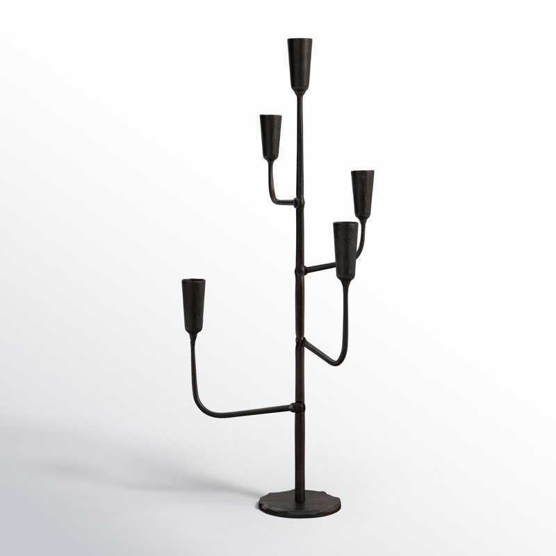 Carlette 24" Metal Tabletop Candelabra