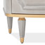 St. Charles 3-Drawer Nightstand - Dove Gray