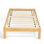 Structure de lit plateforme en bois massif de 12 pouces, structure de lit en bois sans sommier-548892392-548892394