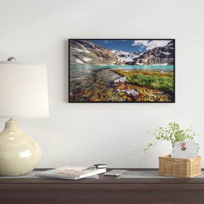 Crystal Clear Creek in Mountains - Photograph Print on Canvas -  East Urban Home, ERNH9640 46737633
