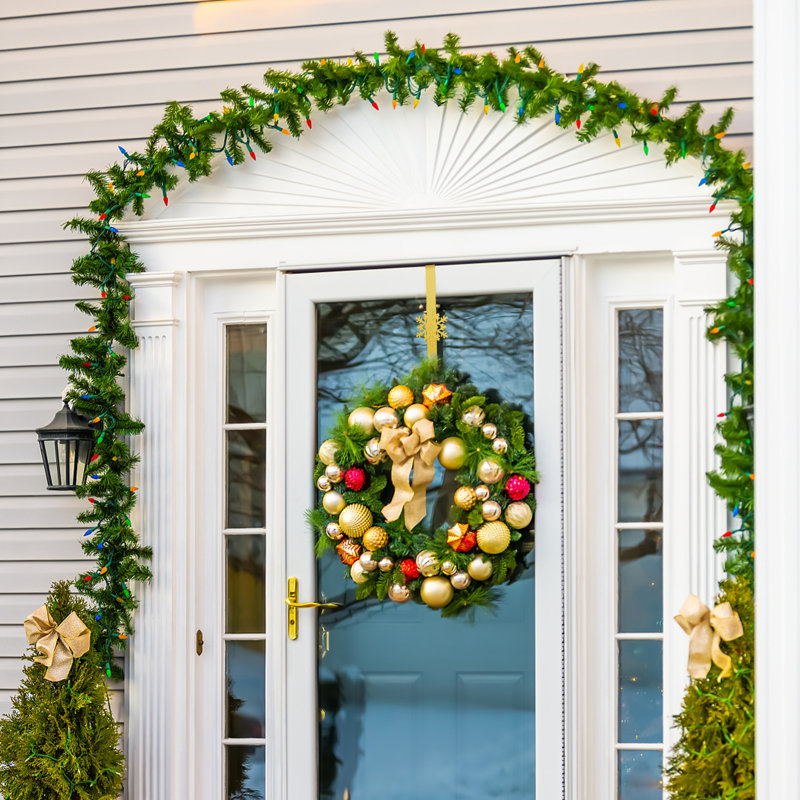3.0cm Wreath Hanger, Gold
