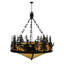 Luminaire suspendu unique à 6 lumières Moose at Dusk