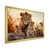 Gold Single Picture Framed