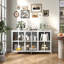 55" W Sideborad Accent Cabinet Kitchen Buffet Metal Storage Cabinet-17438780