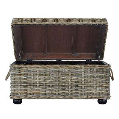 Kubu Rattan Wicker Storage Trunk