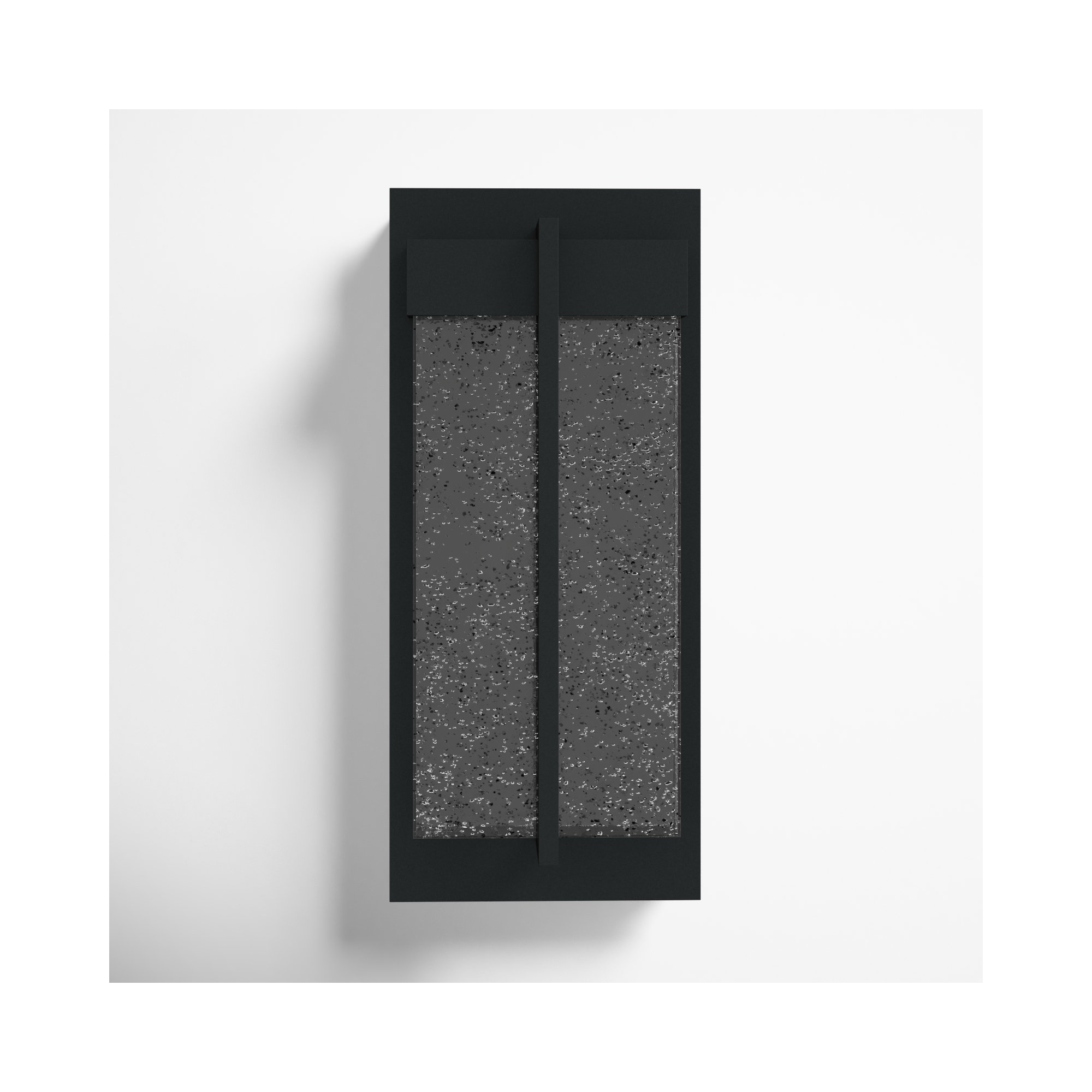 Ayoka Single Light Outdoor Aluminum LED Wall Light, 16" H x 7" W x 7" D