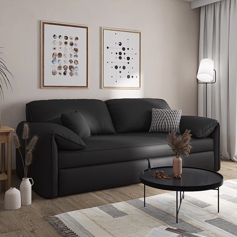Canapé modulaire Black Cat, H 35,43 po x l 70,87 po x P 35,43 po