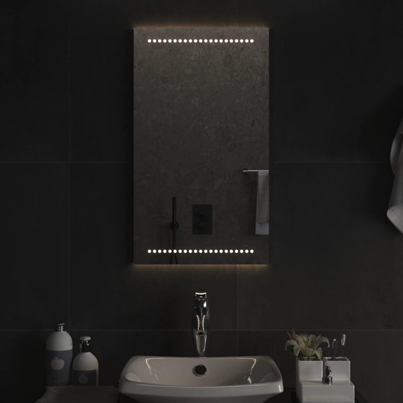 Metro Lane LED-Badspiegel, 40cm H x 70cm W