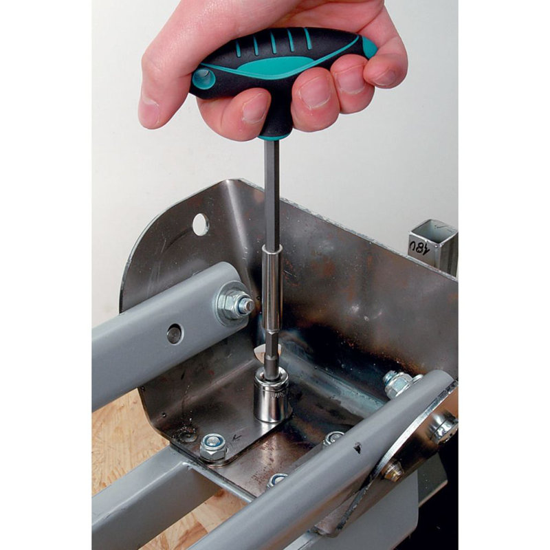 Wolfcraft T-Handle Screwdriver with Bit Holder