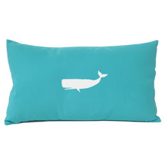 Whale Hooked Pillow