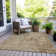 Maliana Washable Geometric Indoor / Outdoor Rug