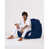 Polyester à 100 % bleu foncé est en rupture de stock