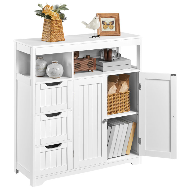 Marceen Bathroom Cabinet, White
