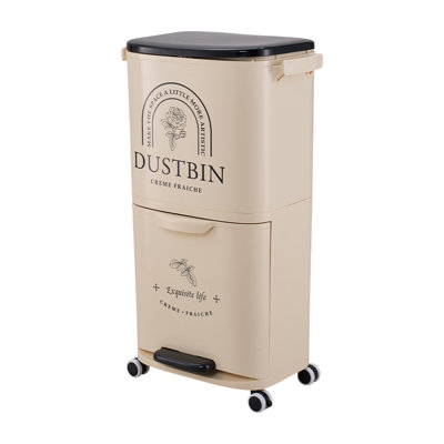 PP Manual Lift Waste Bin - 3.5L