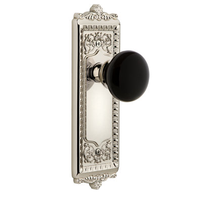 Assiette fausse plaque Grandeur Windsor avec bouton de porte Coventry