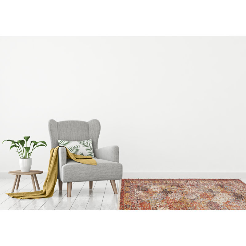 Manteno Oriental Indoor Rug, Rectangle 8' x 10'